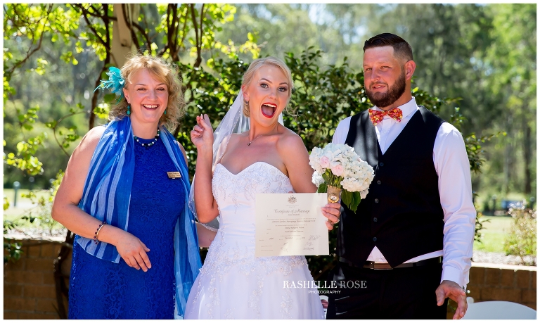 After a heartwarming and perfect wedding ceremony